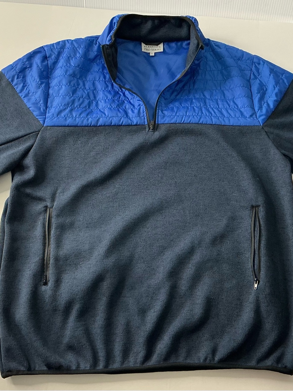 Element Pro Series Blue & Navy Half-Zip Pullover